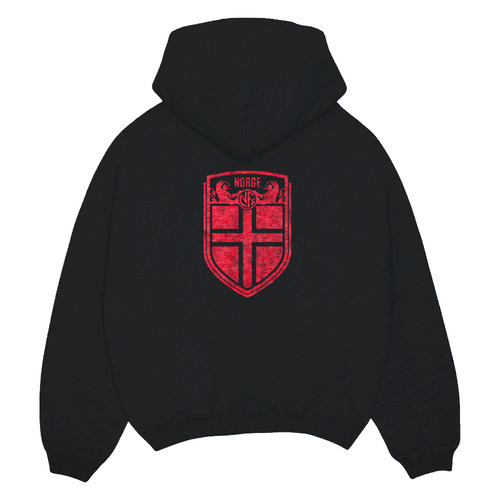 HAALAND CARTOON HOODIE RED
