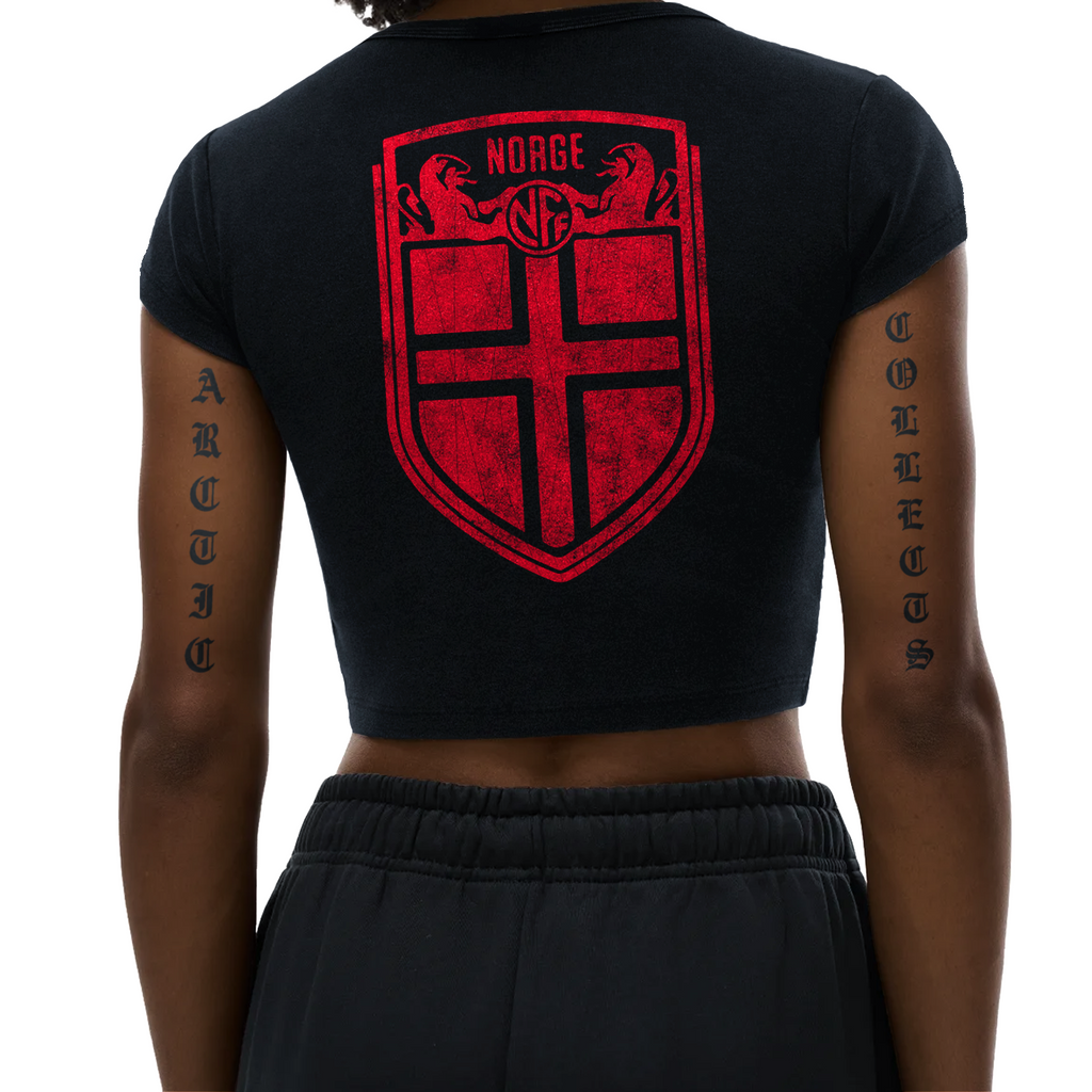 HAALAND CARTOON CROP TOP