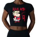 HAALAND CARTOON CROP TOP