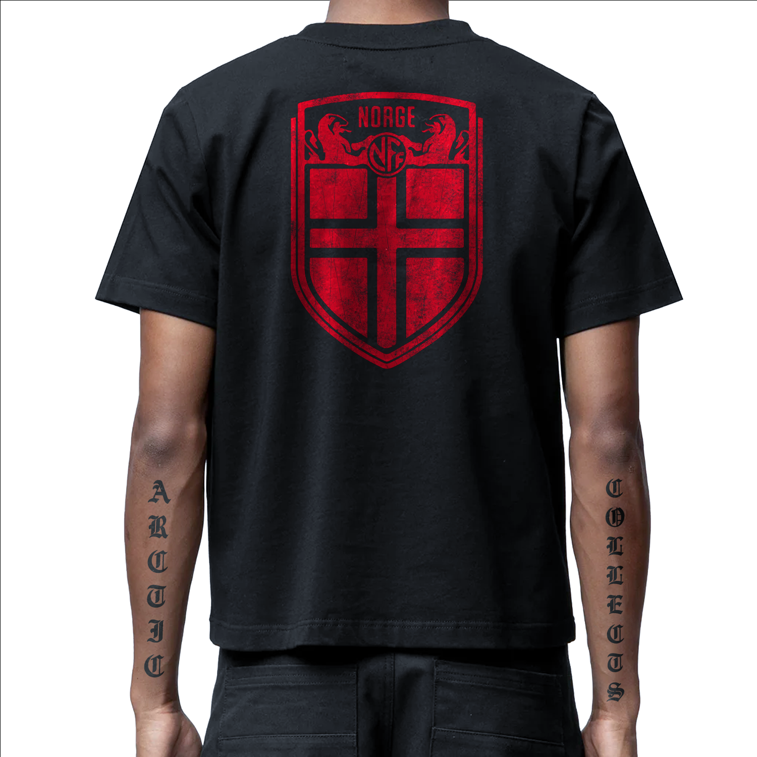 HAALAND CARTOON TEE RED