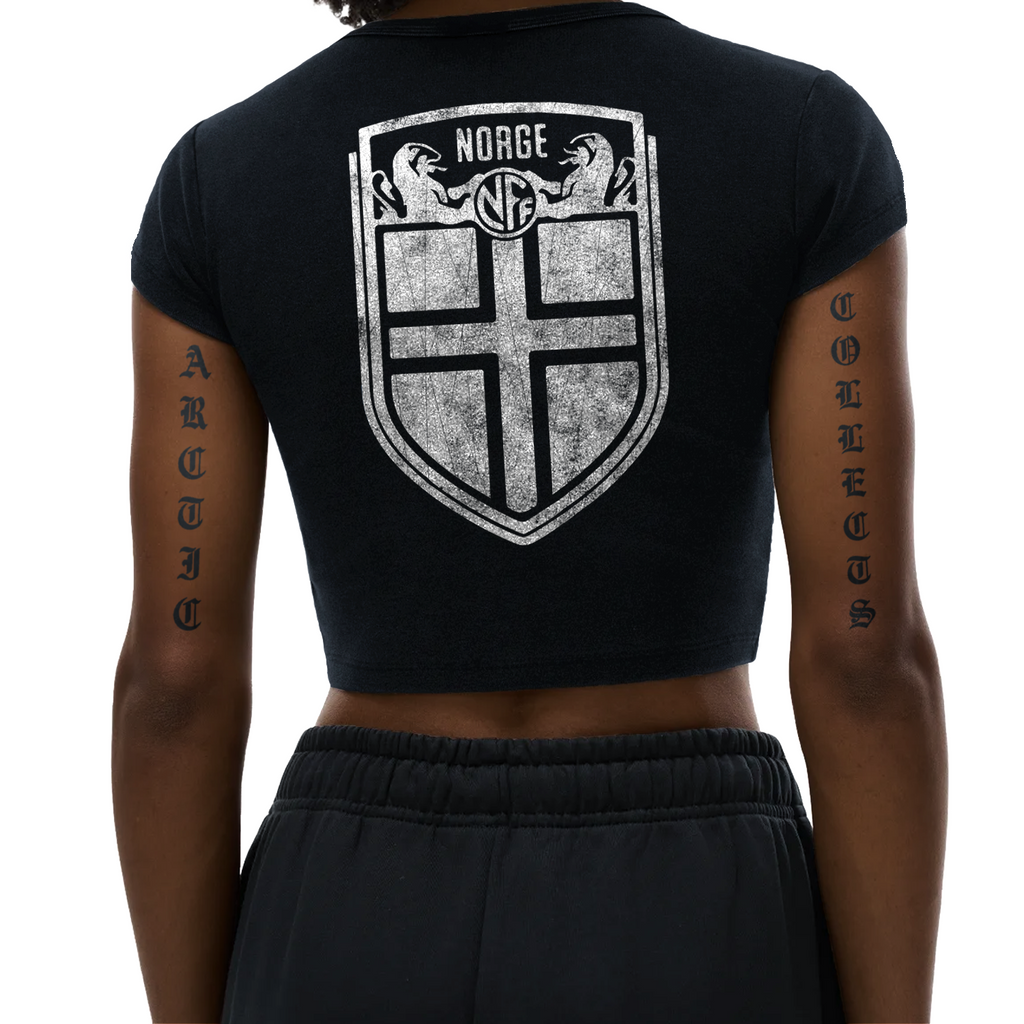 HAALAND CARTOON CROP TOP