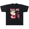 HAALAND CARTOON TEE DBL PRINT