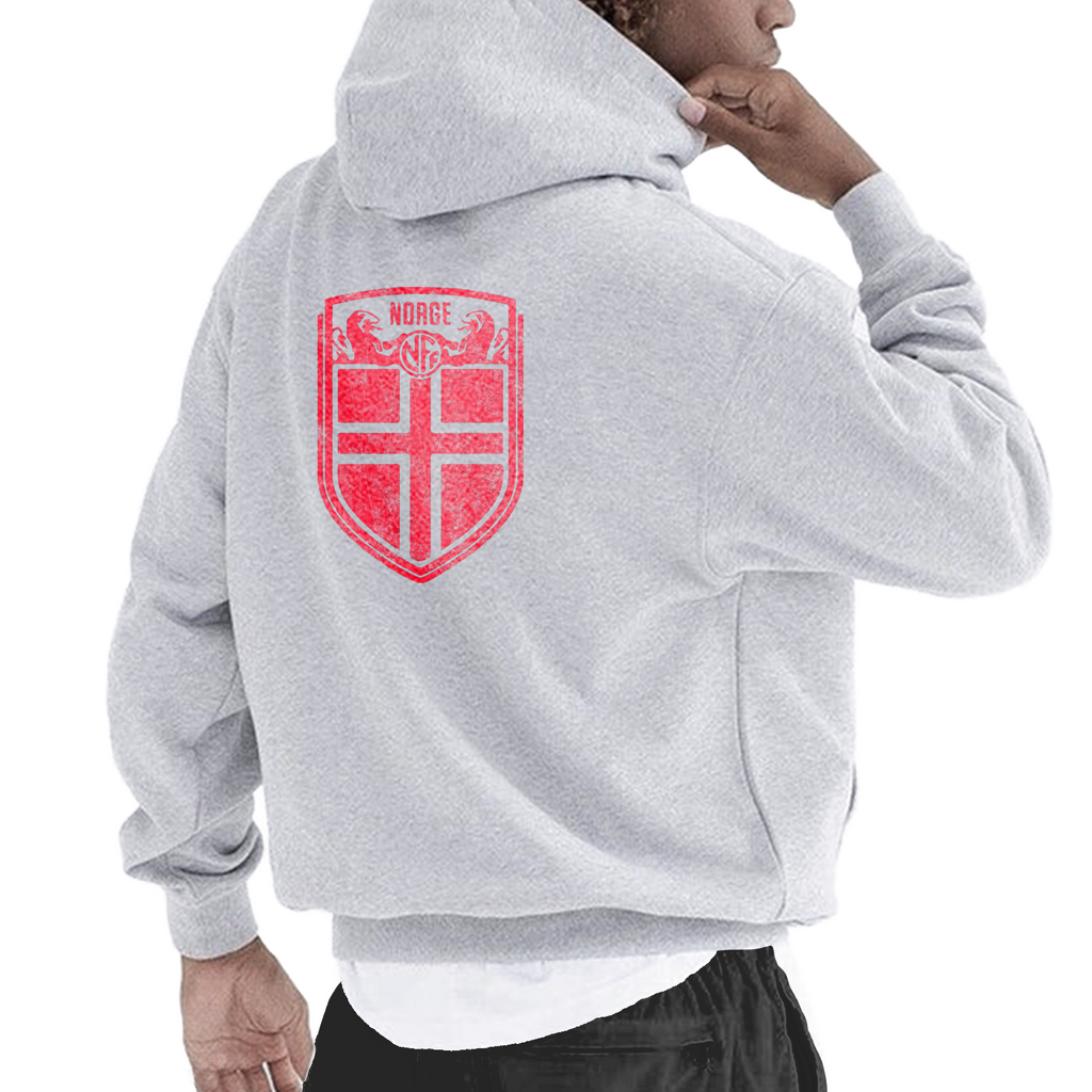HAALAND CARTOON HOODIE RED