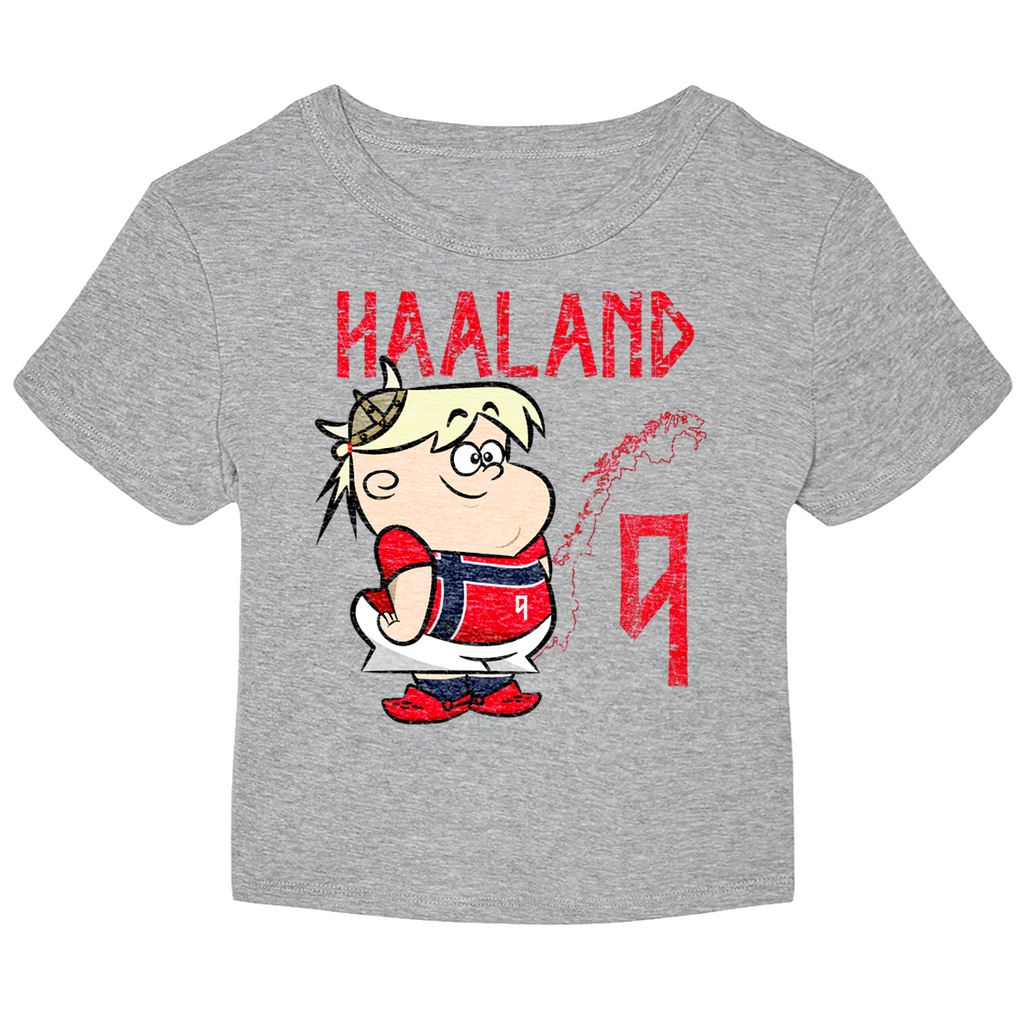 HAALAND CARTOON CROP RED