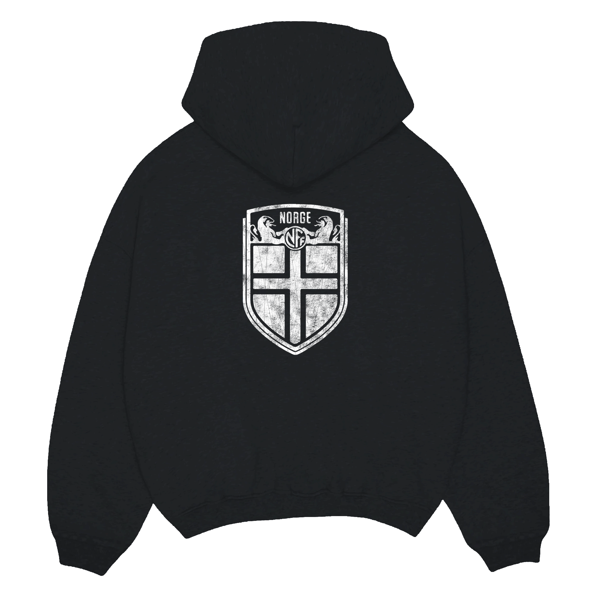 HAALAND CARTOON HOODIE WHITE