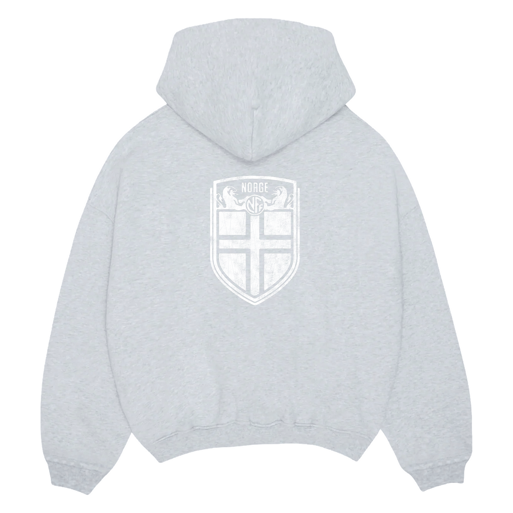 HAALAND CARTOON HOODIE WHITE