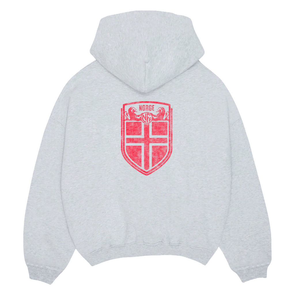 HAALAND CARTOON HOODIE RED