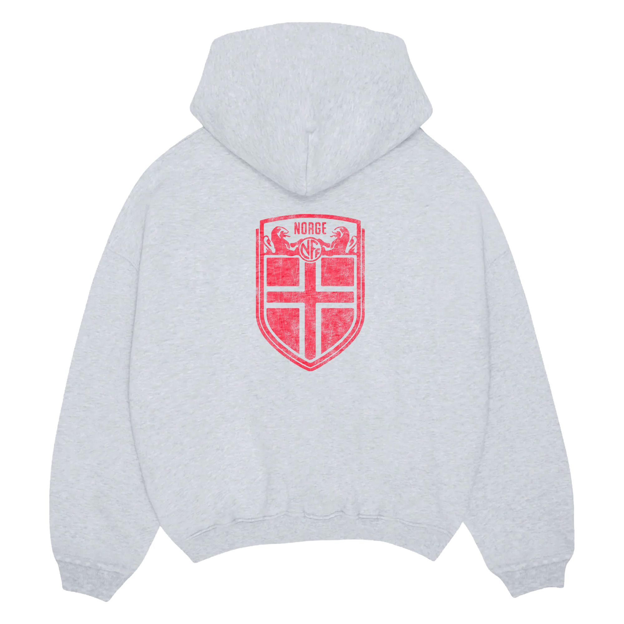 HAALAND CARTOON HOODIE RED