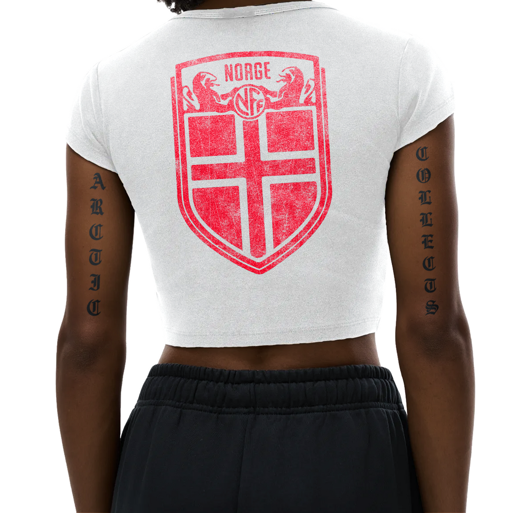 HAALAND CARTOON CROP TOP